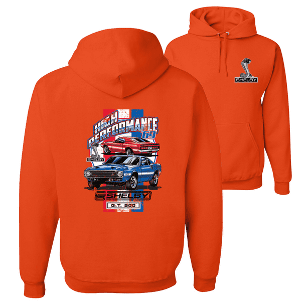 Shelby Signature Logo Hooded Sweatshirt in 2XL LAST ONES Get Free USA Shipping!